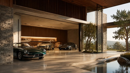 LUXUS-AUTOS IM WOHNRAUM: 5 AUSSERGEWÖHNLICHE BEISPIELE, TEIL 2
