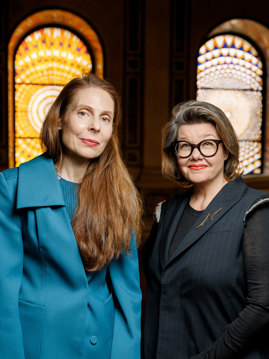 Alexandrine Maviel- Sonet, Patrimony & Exhibitions Director bei Van Cleef & Arpels und  Lilli Hollein, Generaldirektorin MAK Wien