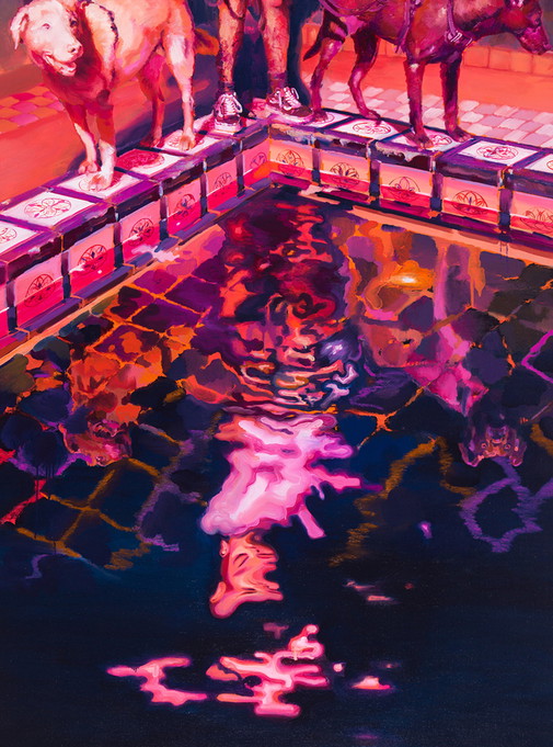 Chong Gallery, Marcos Navarro, Bruja, 2025, Oil on Linen