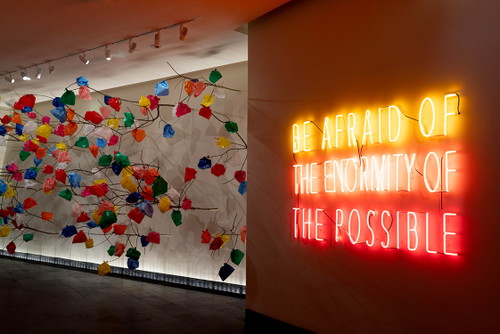 Black Gold Museum, Dream section, Alfredo Jaar, Pascale Marthine Tayou
