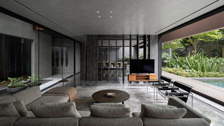 Luxuswohnen in Jakarta: »EL House« zeigt die warme Seite moderner Architektur