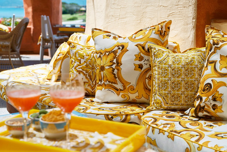 »Maiolica Gialla«-Print von Dolce &amp; Gabbana