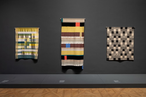 Ausstellungsansicht "Anni Albers. Constructing Textiles", Unteres Belvedere