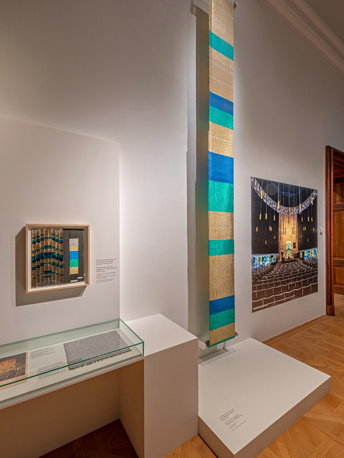 Ausstellungsansicht "Anni Albers. Constructing Textiles", Unteres Belvedere