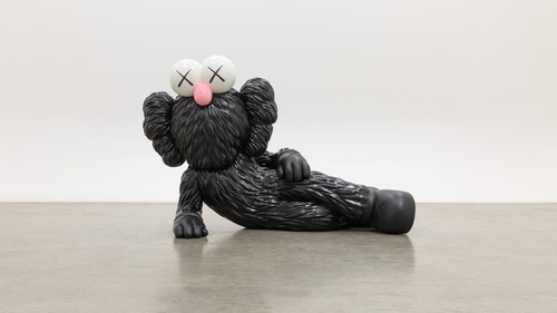 KAWS
TIME OFF, 2021
135 x 188 x 99 cm, Bronze, Farbe
Privatsammlung © KAWS
