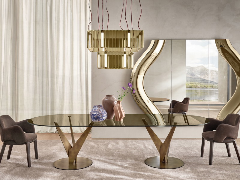 Spiegel aus der Kollektion »Magnifico« von Marcel Wanders für FIAM Italia