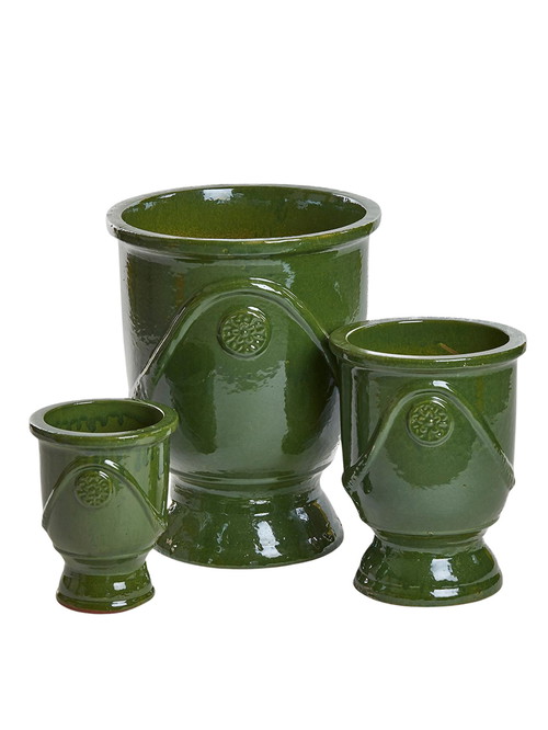 Glasierte Vasen »Olive« von O´STYLE-Living