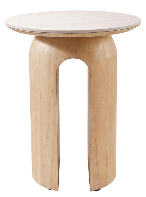  »Laysy« Beistelltisch, OTTO Home,  Eschenholz und Keramik, 179 €