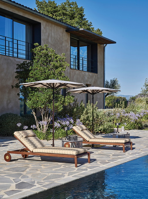 Sunbed aus der »Capoverde» Collection