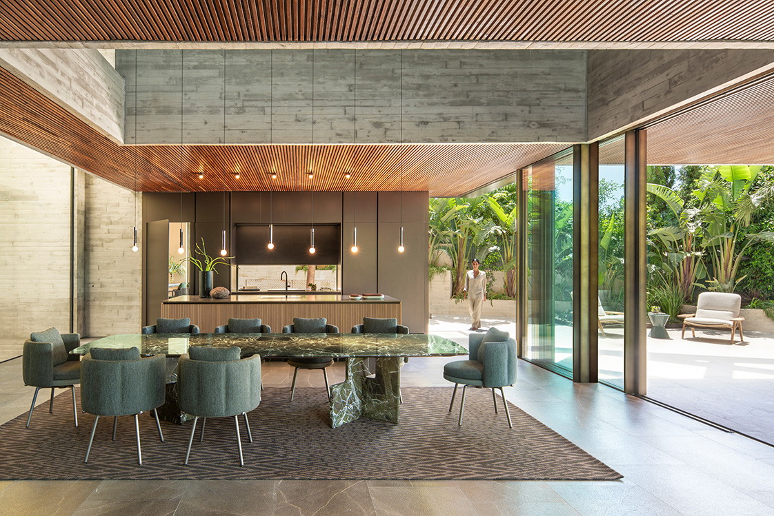 Villa Quantum mit Möbel von Minotti