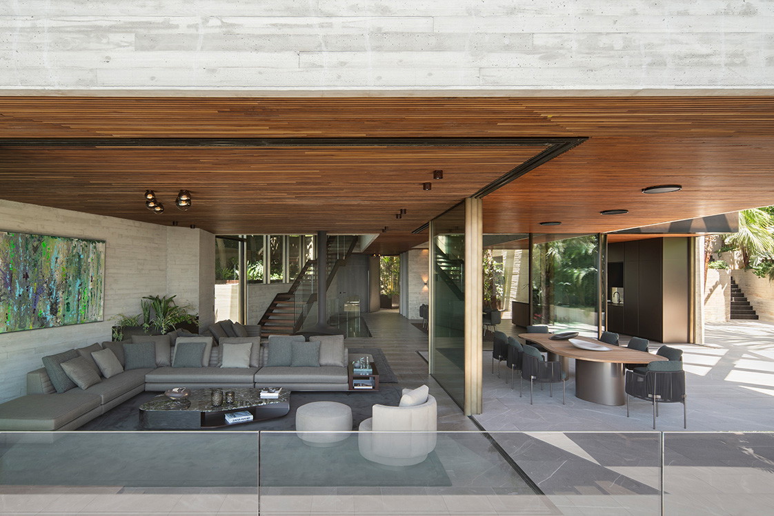 Villa Quantum mit Möbel von Minotti