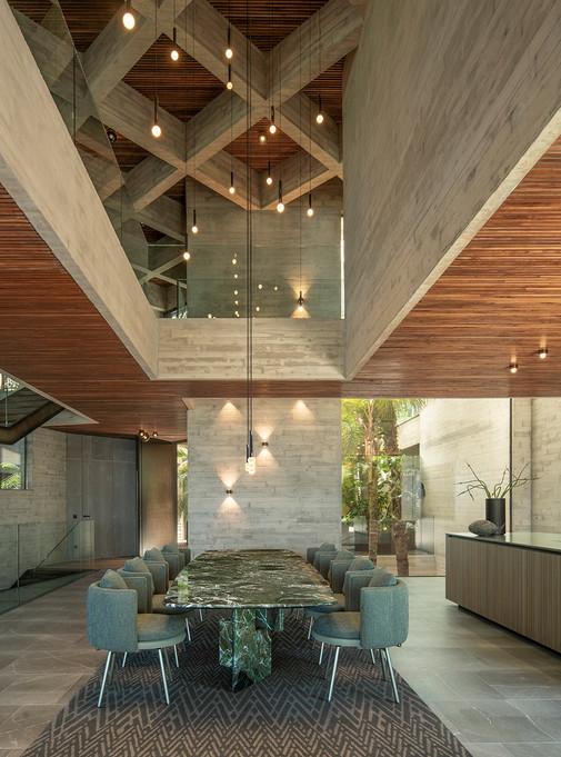 Villa Quantum mit Möbel von Minotti
