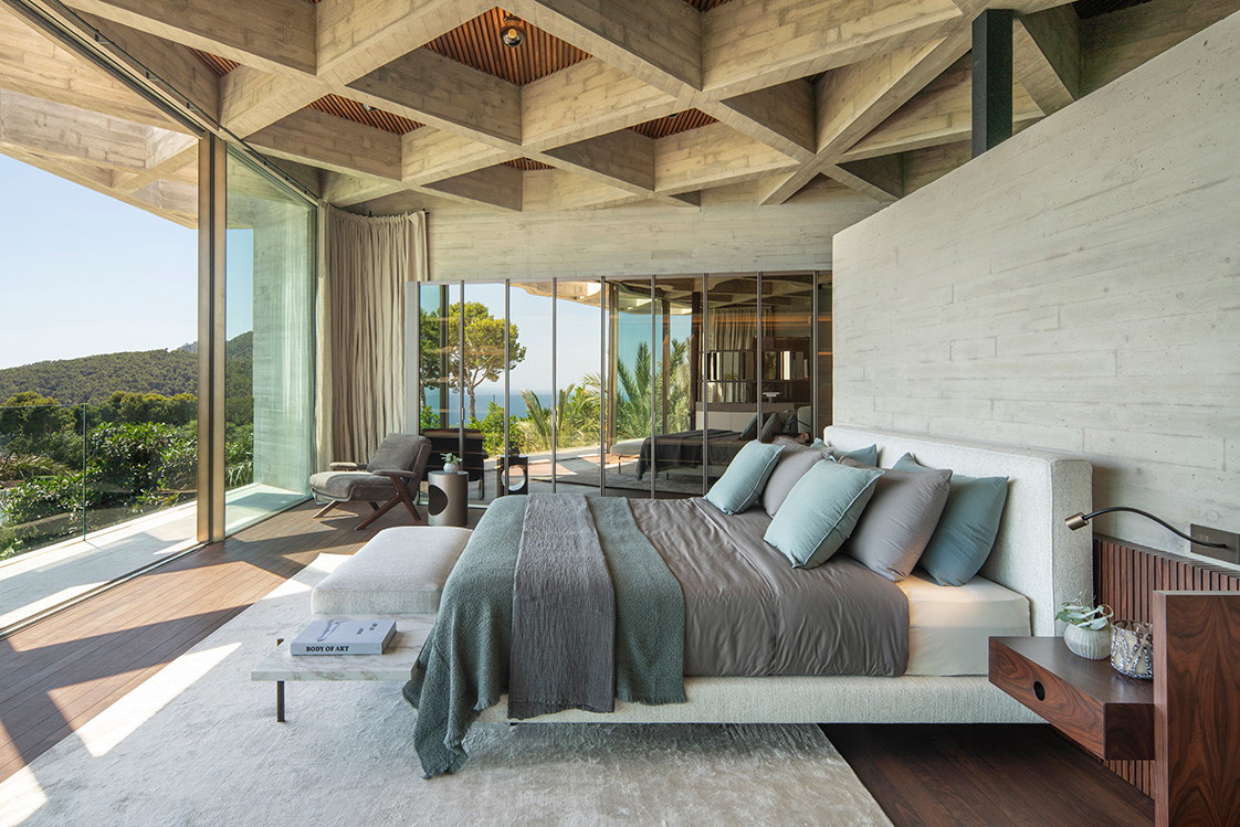 Villa Quantum mit Möbel von Minotti