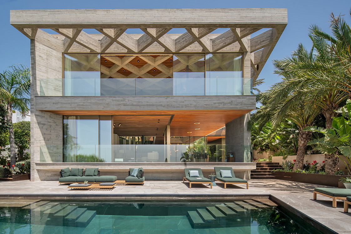 »Villa Quantum« mit Möbel von Minotti
