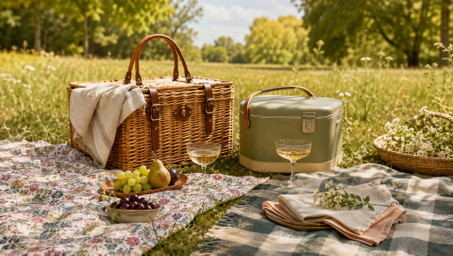 Picknick 2026: Die schönsten Körbe, Kühler und Decken für den Sommer