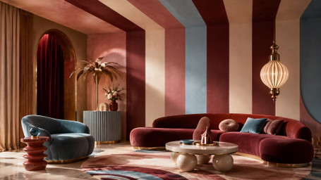 Bye-bye Beige: »Circus Chic« bringt Farbe und Fantasie ins Interior