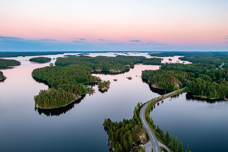 Lake Saimaa, Finnland
