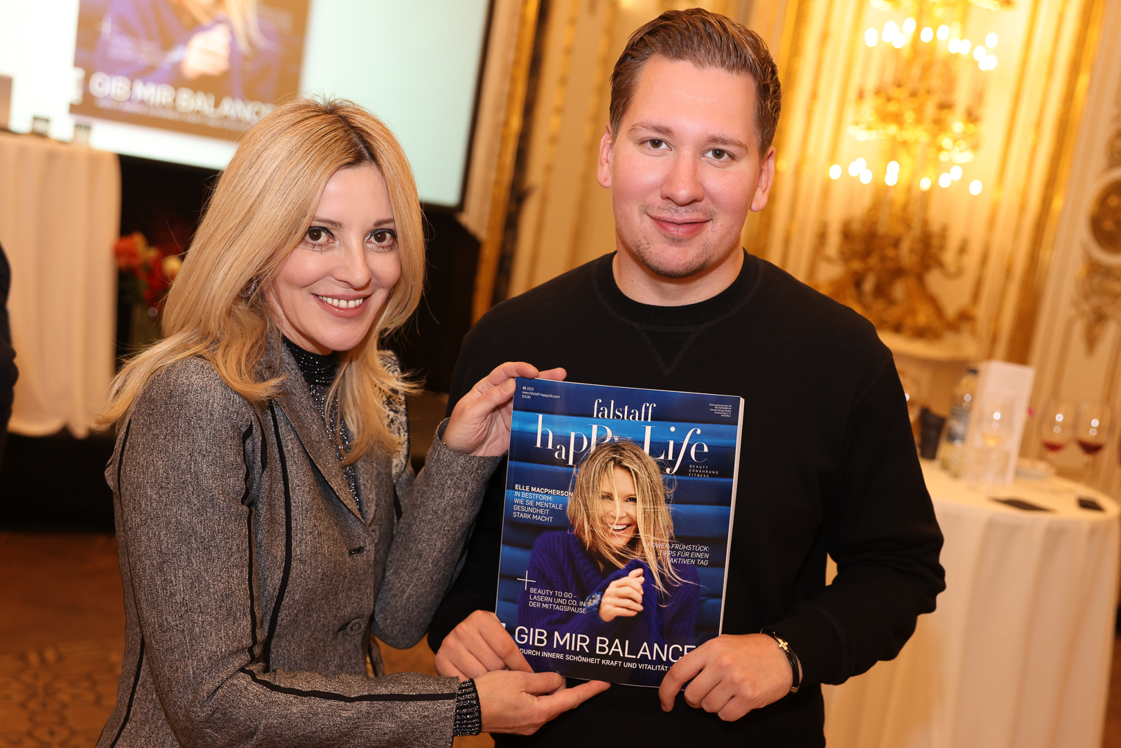 Künstlerin Billi Thanner und Autor Clemens Trischler