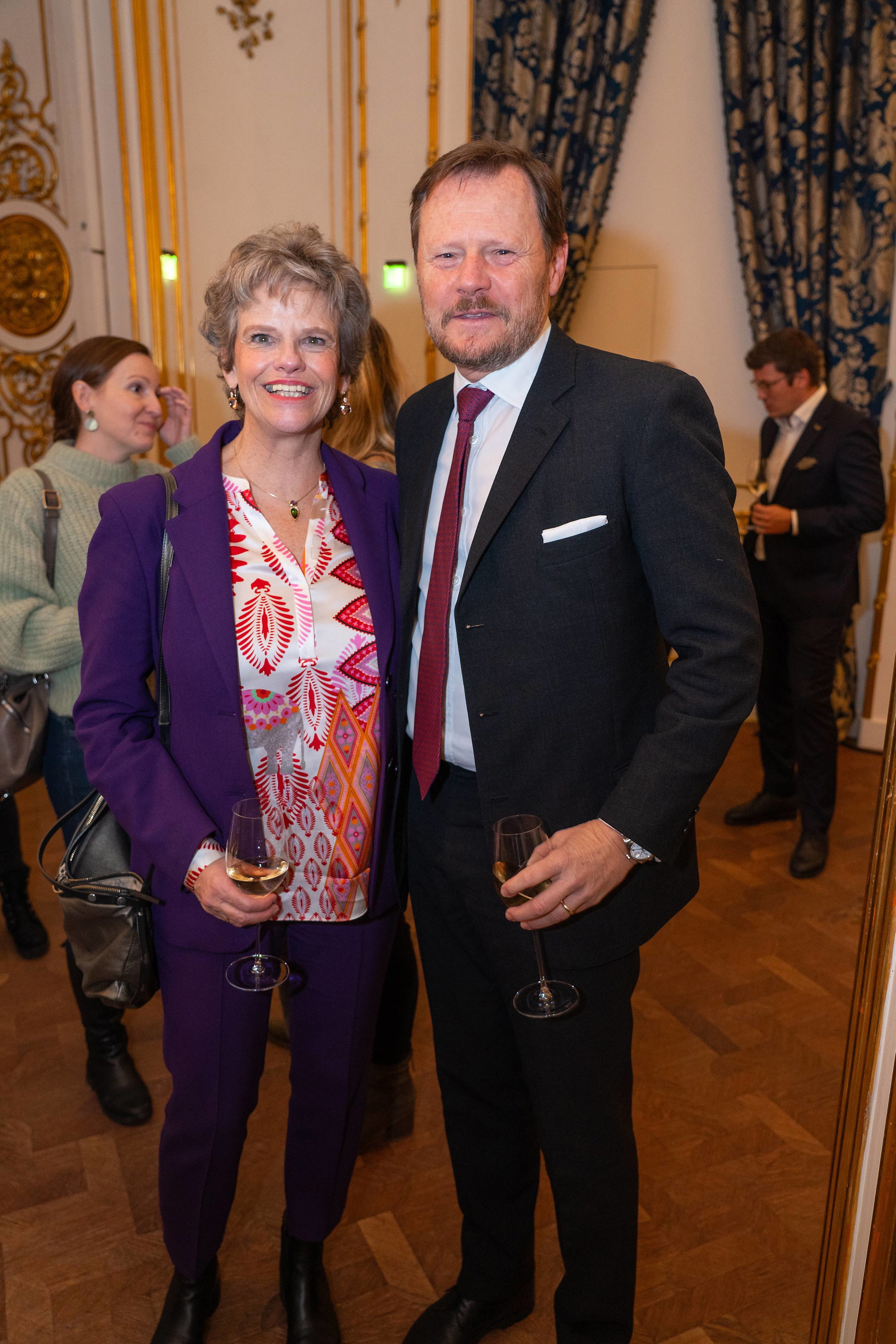 Generaldirektorin des Kunsthistorischen Museums Wien Sabine Haag und Dorotheum Geschäftsführer Martin Böhm
