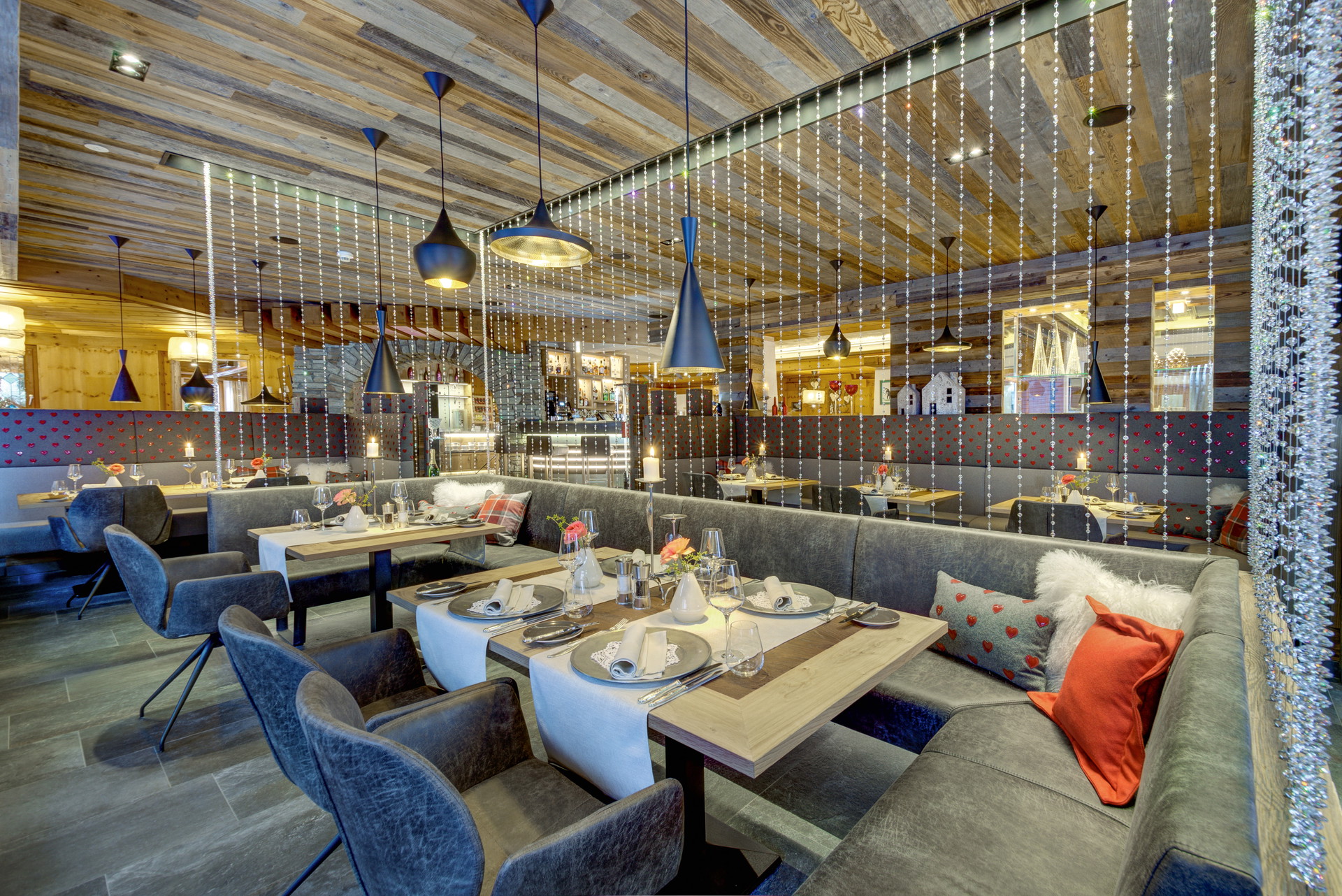 Das Restaurant »Herlstubn« im Hotel Kendler.