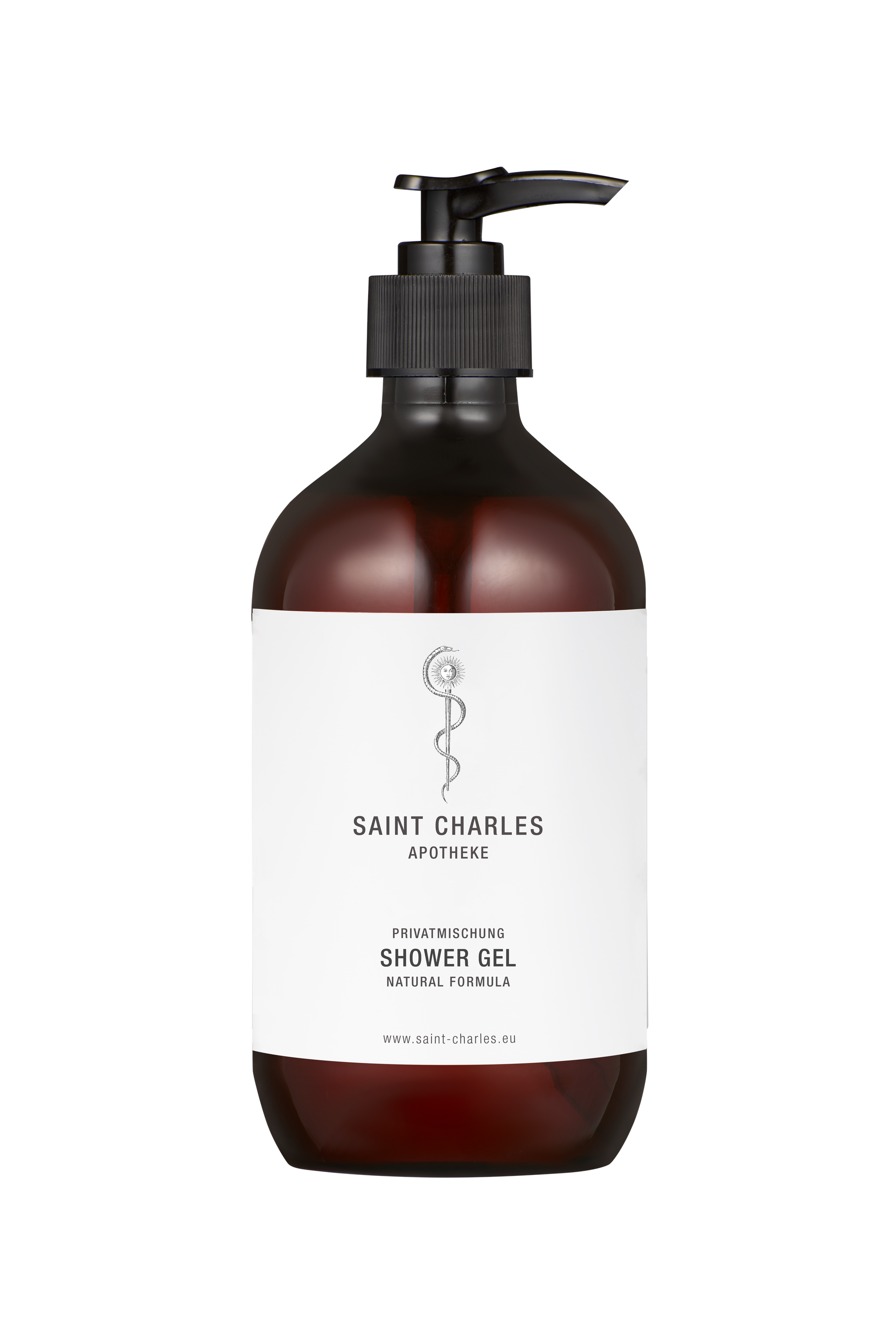 Mit einer belebenden Komposition ätherischer Öle begeistert das Duschgel »Privatmischung«  von Saint Charles, um € 35,80.  saint-charles.eu