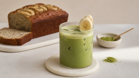 Trend: Das steckt hinter dem Banana Bread Matcha Latte