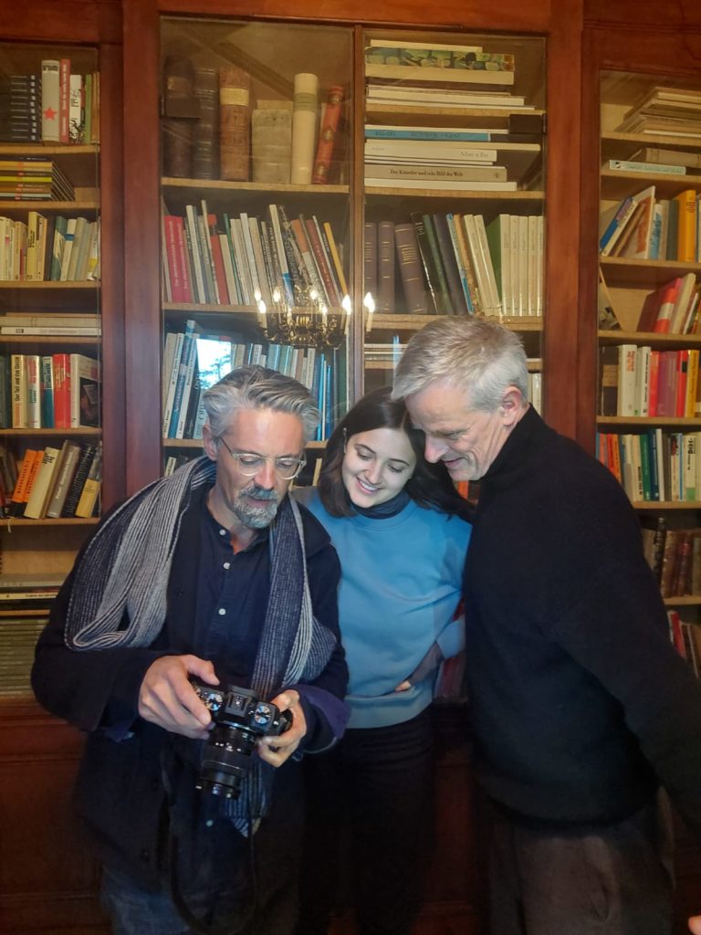 Anja Jemc mit Regisseur Christoph Diem ks).