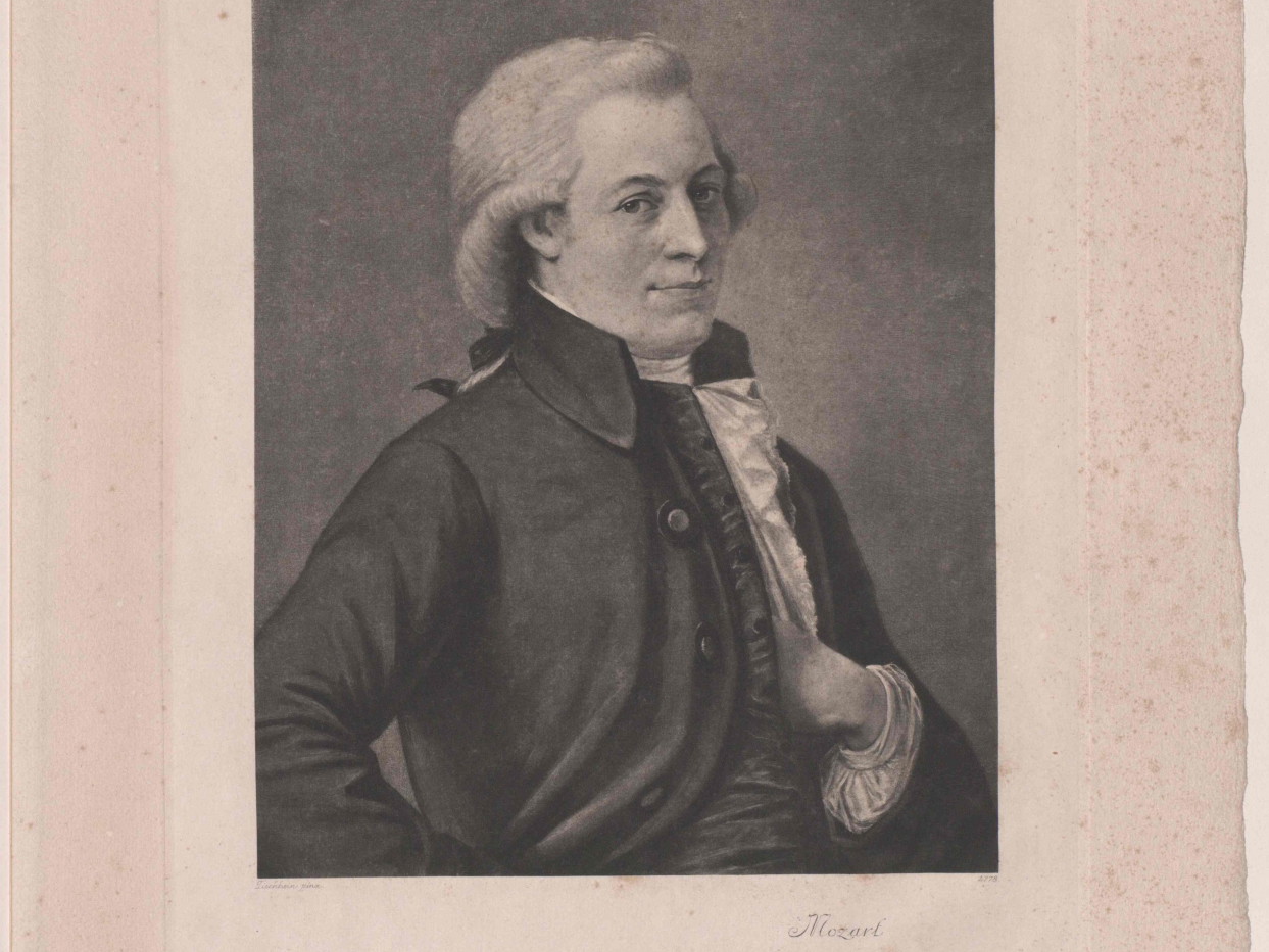 Bildnis Wolfgang Amadeus Mozart 