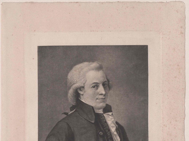 Bildnis Wolfgang Amadeus Mozart 