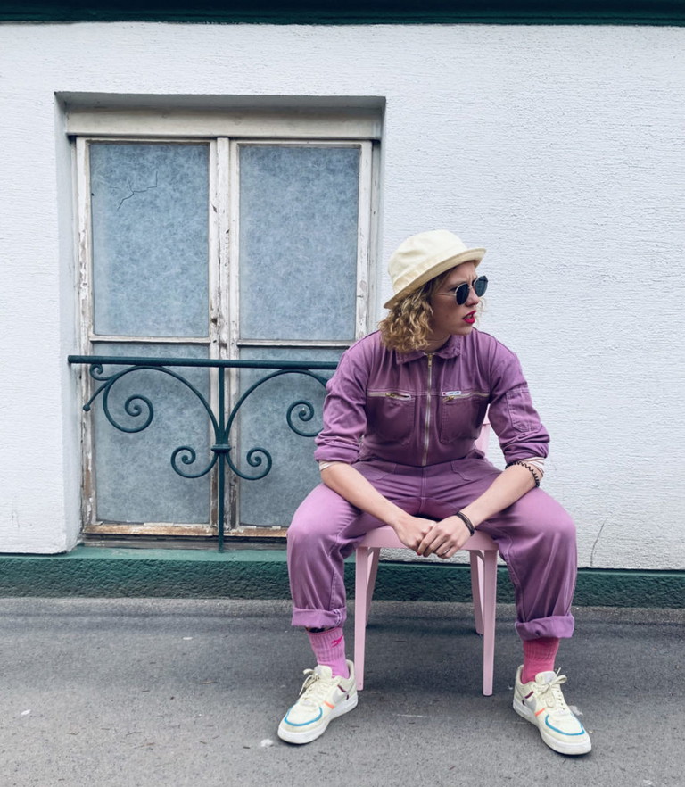In der Musik und im Theater zu Hause: Anna Marboe.