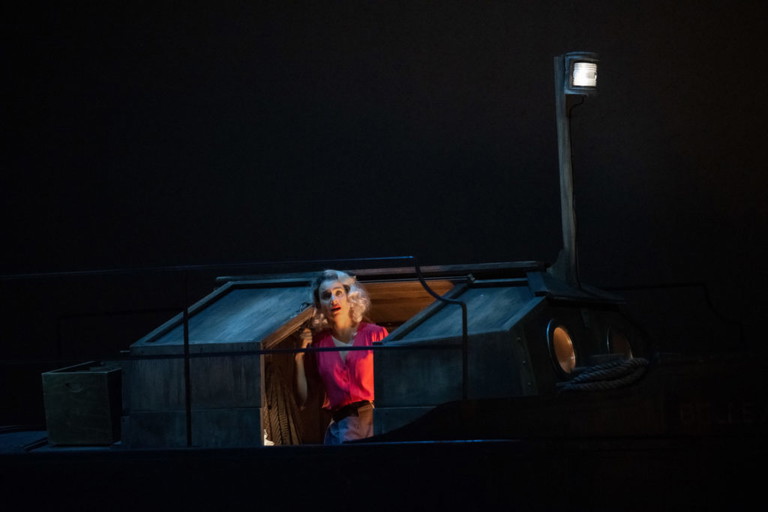 „Il tabarro“: Asmik Grigorian als Giorgetta.