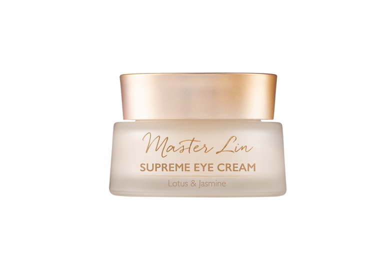 Die Augencreme von Master Lin beruhigt und regeneriert die Haut.