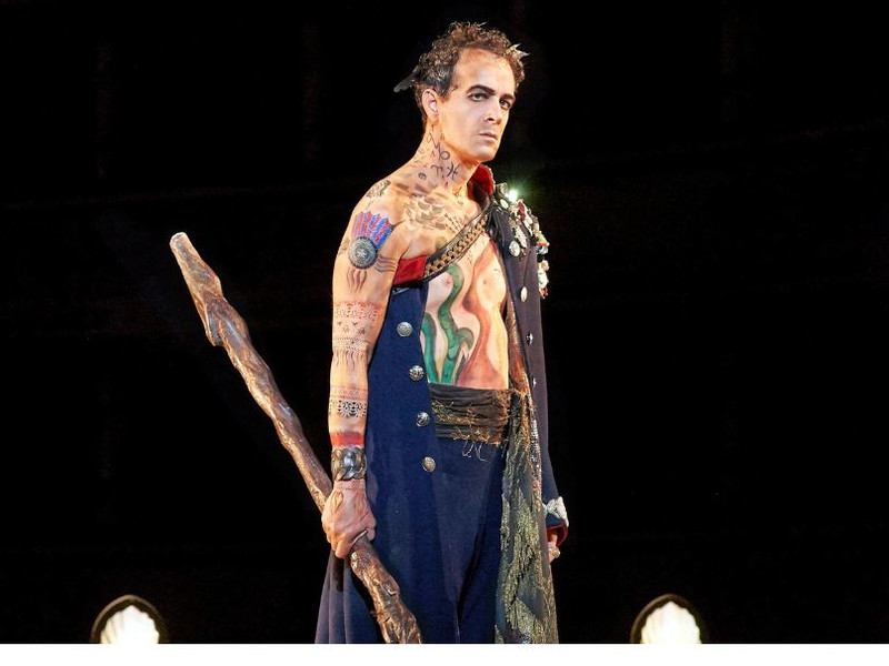 Adrian Eröd spielt in „The Tempest“ den Zauberer Prospero.