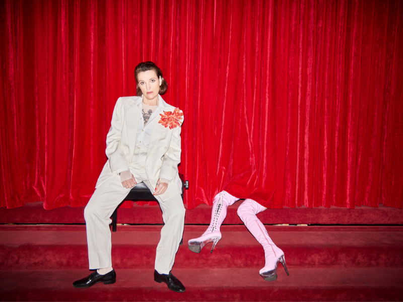 Birgit Unterweger, Ensemblemitglied am Volkstheater, wird in „Unterweger“ zu sehen sein.