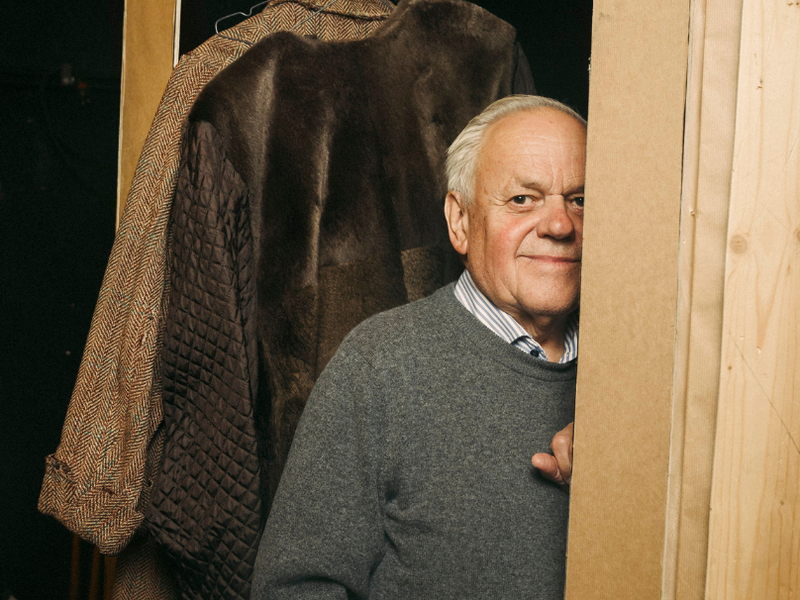 Schauspieler Robert Meyer auf der Probebühne des Theaters in der Josefstadt.