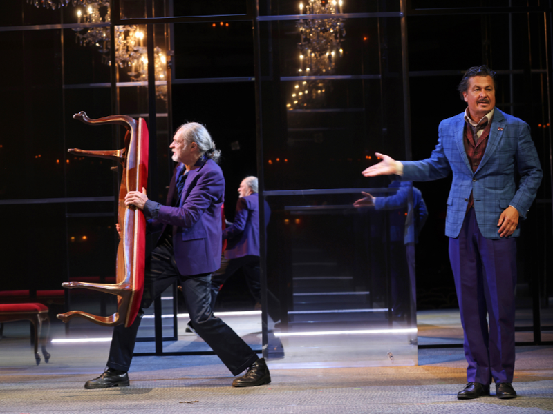 Günther Franzmeier und Michael Dangl in „Der Alpenkönig und der Menschenfeind“ im Theater in der Josefstadt.