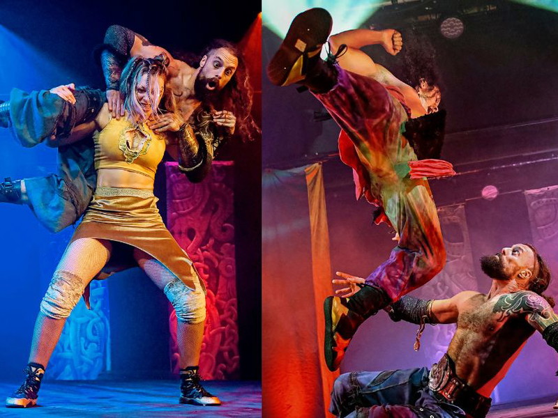 Ja, so kann Theater auch gehen. Die nordische Sagenwelt, dargestellt von professionellen Wrestlern, die auch Schauspieler sind. Eine Koproduktion des TdJ mit dem Mythological Theatre und Georg Hartmann.