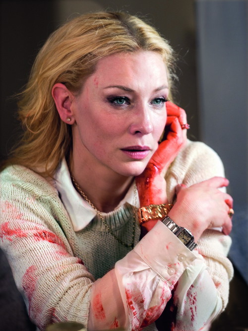 Cate Blanchett bereitet sich im Ethel Barrymore Theatre auf das Stück „The Present" vor.