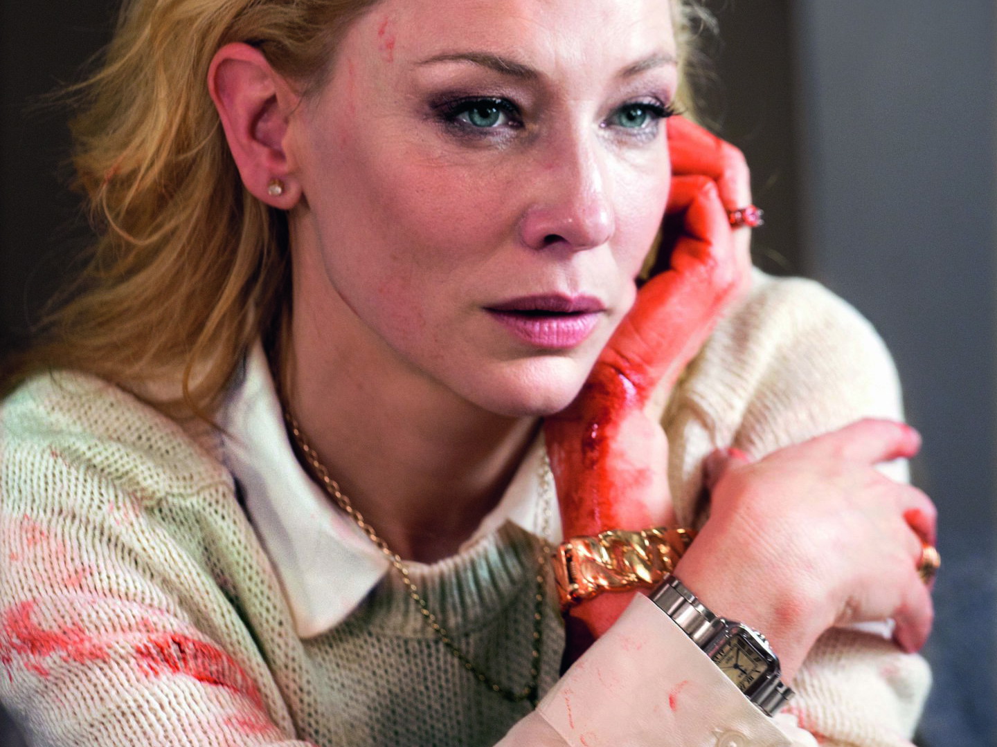 Cate Blanchett bereitet sich im Ethel Barrymore Theatre auf das Stück „The Present" vor. 