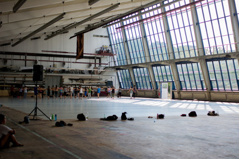 Das Workshop-Zentrum im Arsenal.