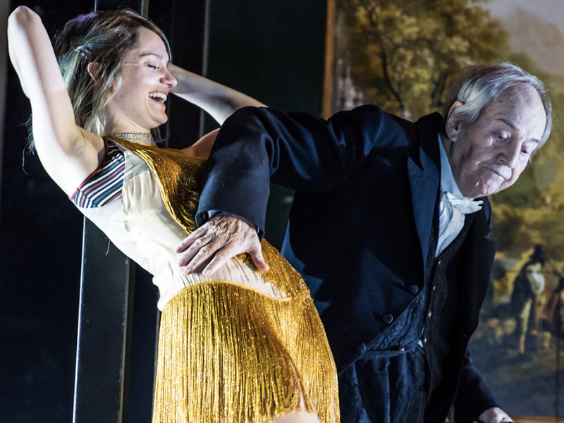 "Der Kirschgarten" von Anton Tschechow  im Theater in der Josefstadt: Darin waren unter anderem Alma Hasun und Otto Schenk zu sehen.