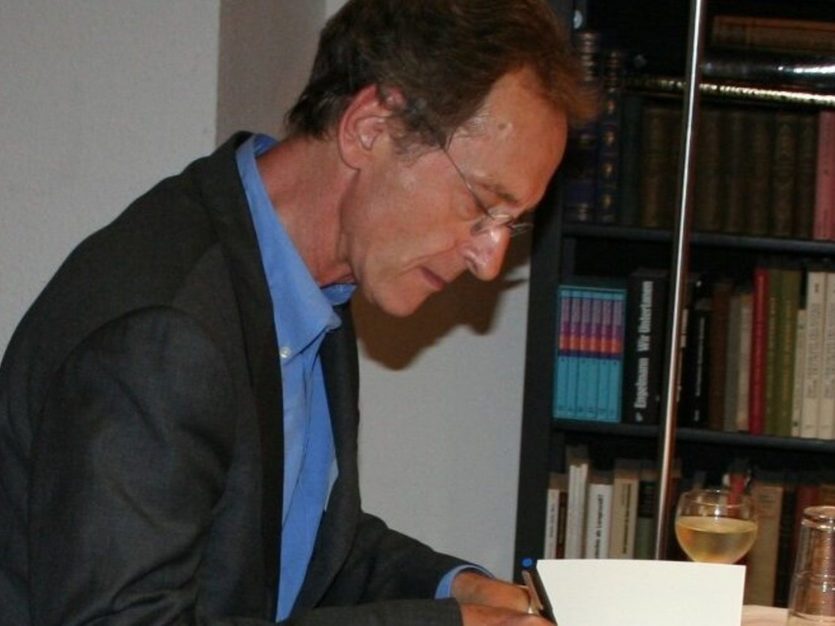 Bernhard Schlink bei einer Veranstaltung in Mainz.