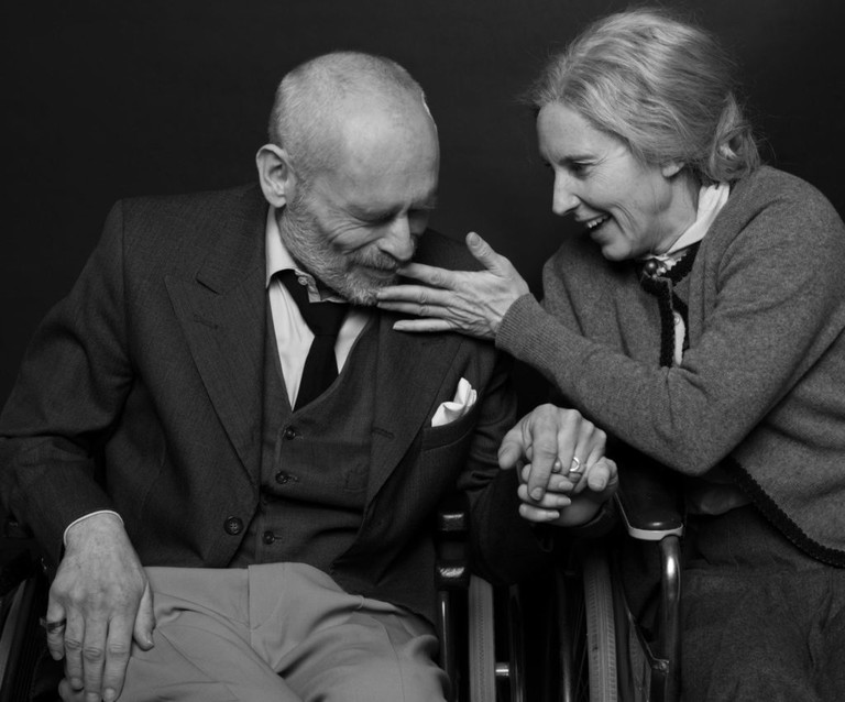 Johannes Krisch und Maria Köstlinger bei den Proben zu "Gemeinsam ist Alzheimer schöner".