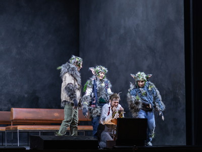 Ludwig Mittelhammer spielt Papageno in der neuen "Zauberflöte".