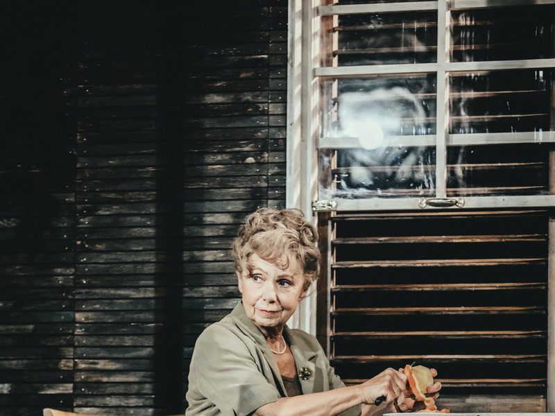 Doris Weiner als Ethel in "Das Haus am See". Damit feierte sie 2017 ihr 40-jähriges Bühnenjubiläum.