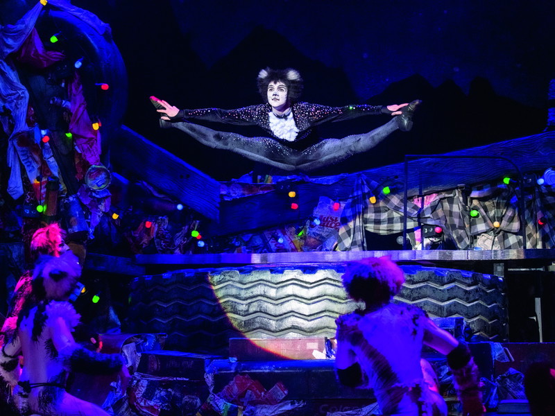 Karrieresprung: Der Kanadier Stephen Martin Allan gab als Mr. Mistoffelees/Quaxo in der Wiederaufnahme von Cats im Ronacher in Wien sein Musicaldebut.