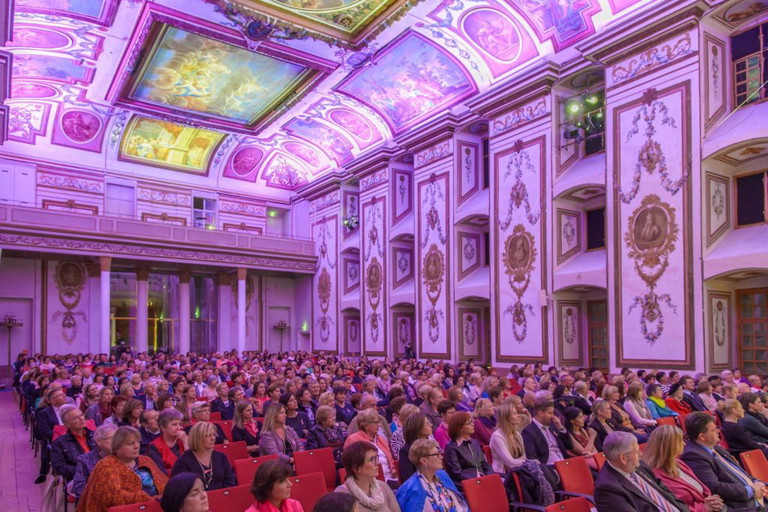 Der Haydnsaal im Schloss Esterházy gehört zu den schönsten Konzertsälen des Landes. 