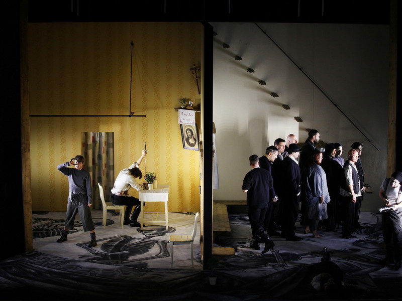 Ensemble der Inszenierung von Stephanie Mohr am Theater an der Josefstadt.