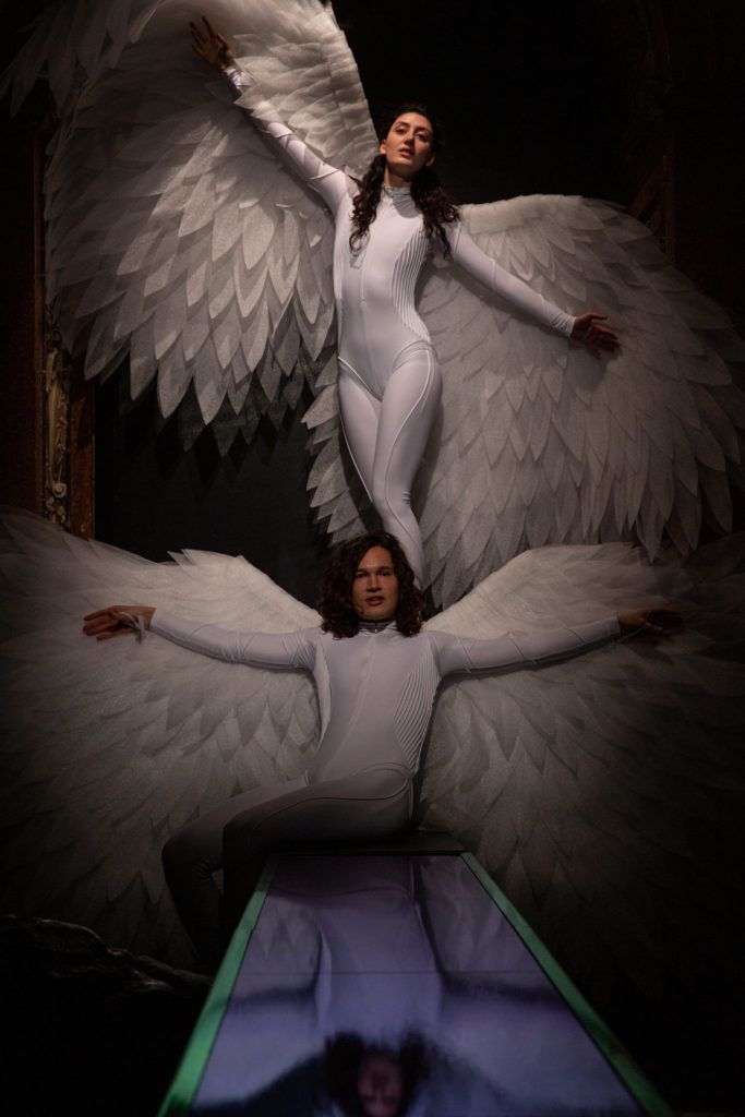 Mariam Avaliani und Max Lamperti in „Ich, Ikarus".