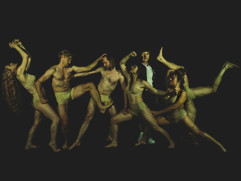 Probenfoto von „Iphigenia“ bei den Salzburger Festspielen. Goethes „Iphigenie“ ist nur ein Teil der Inszenierung von Ewelina Marciniak.